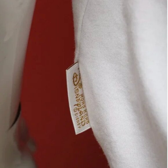 Disneyland Hong Kong White & Gold Foil Minnie Mouse TEE M - Picture 7 of 9